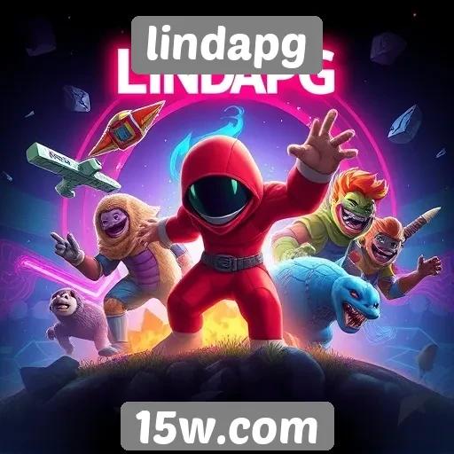 Evolução do catálogo de jogos no lindapg